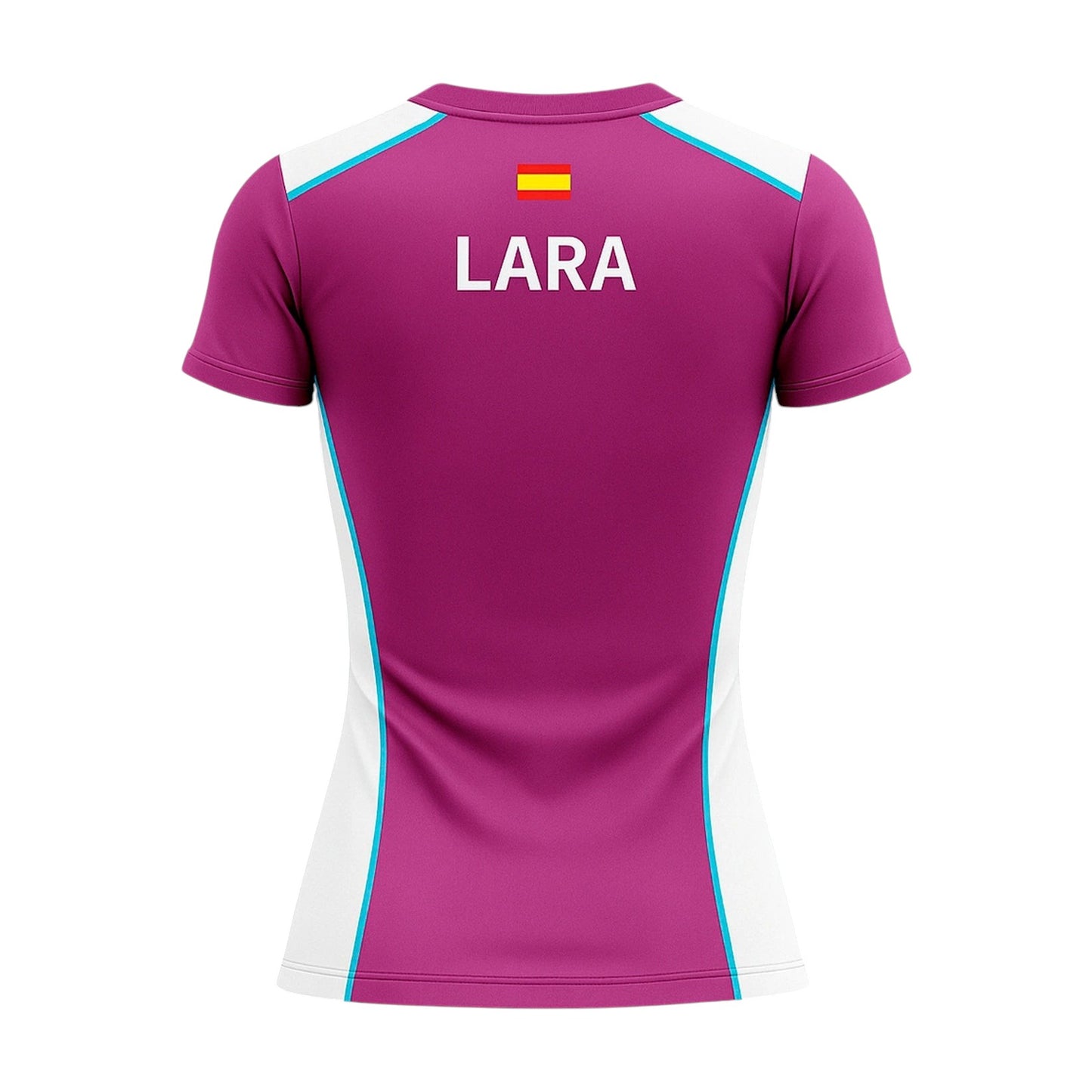 Camiseta de Pádel Mujer Morada y Blanca - Sarposhop