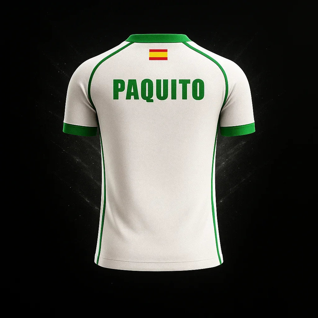 Camiseta de Pádel Blanca y Verde - Sarposhop