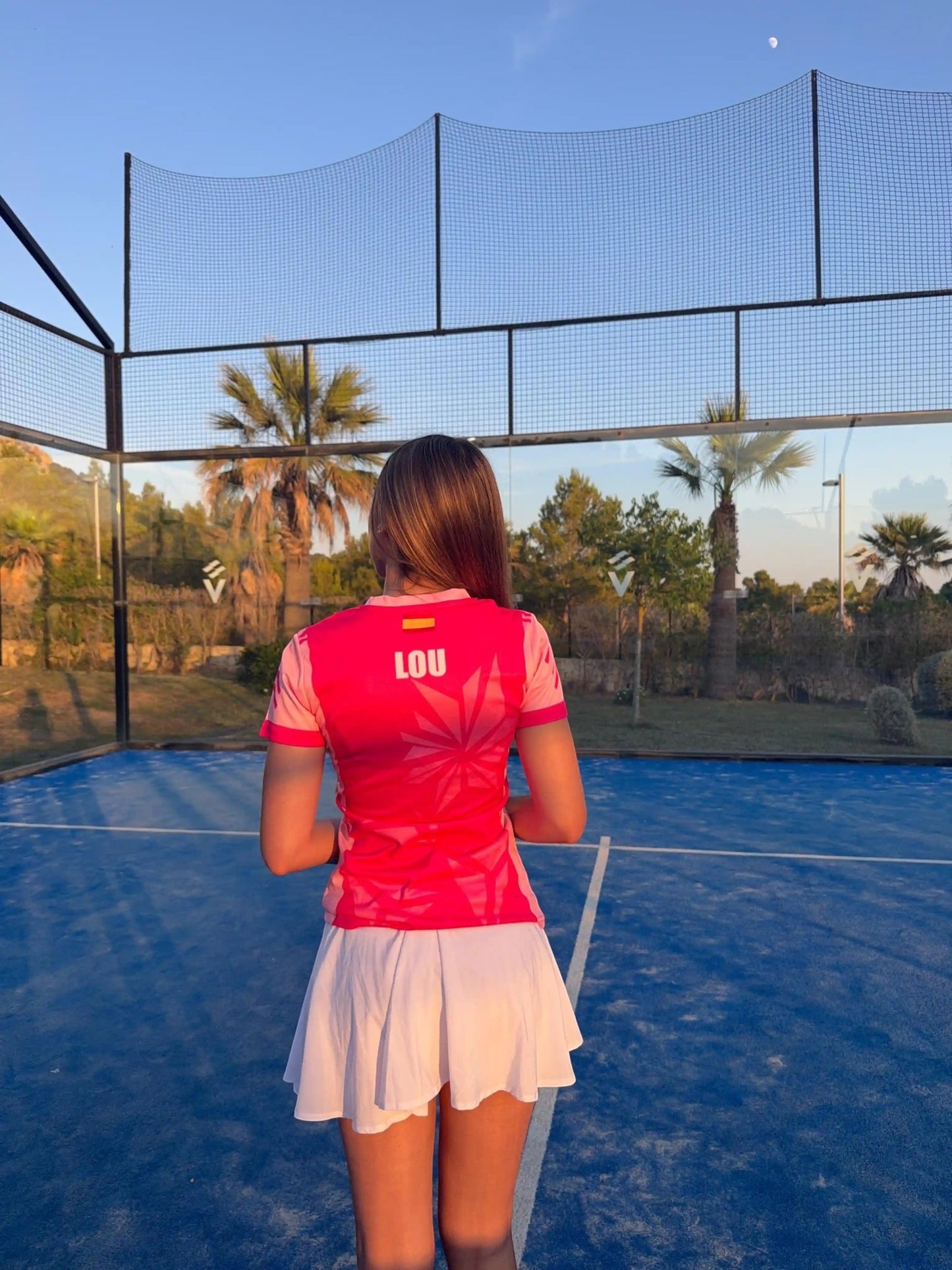 Camiseta de Pádel Mujer - Pink Energy - Sarposhop