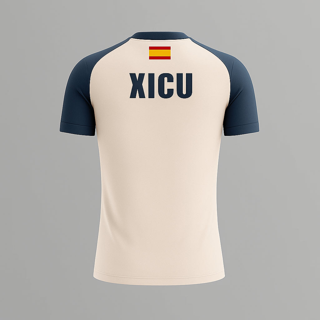 Camiseta de Pádel Beige