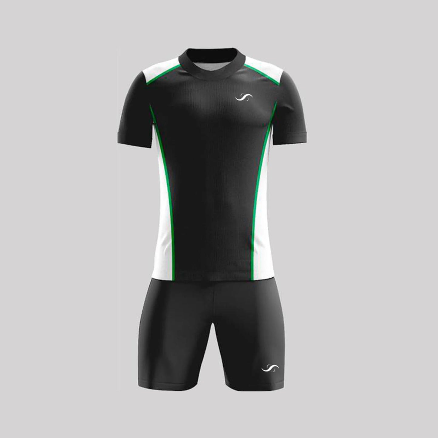 Conjunto de Pádel Negro y Verde