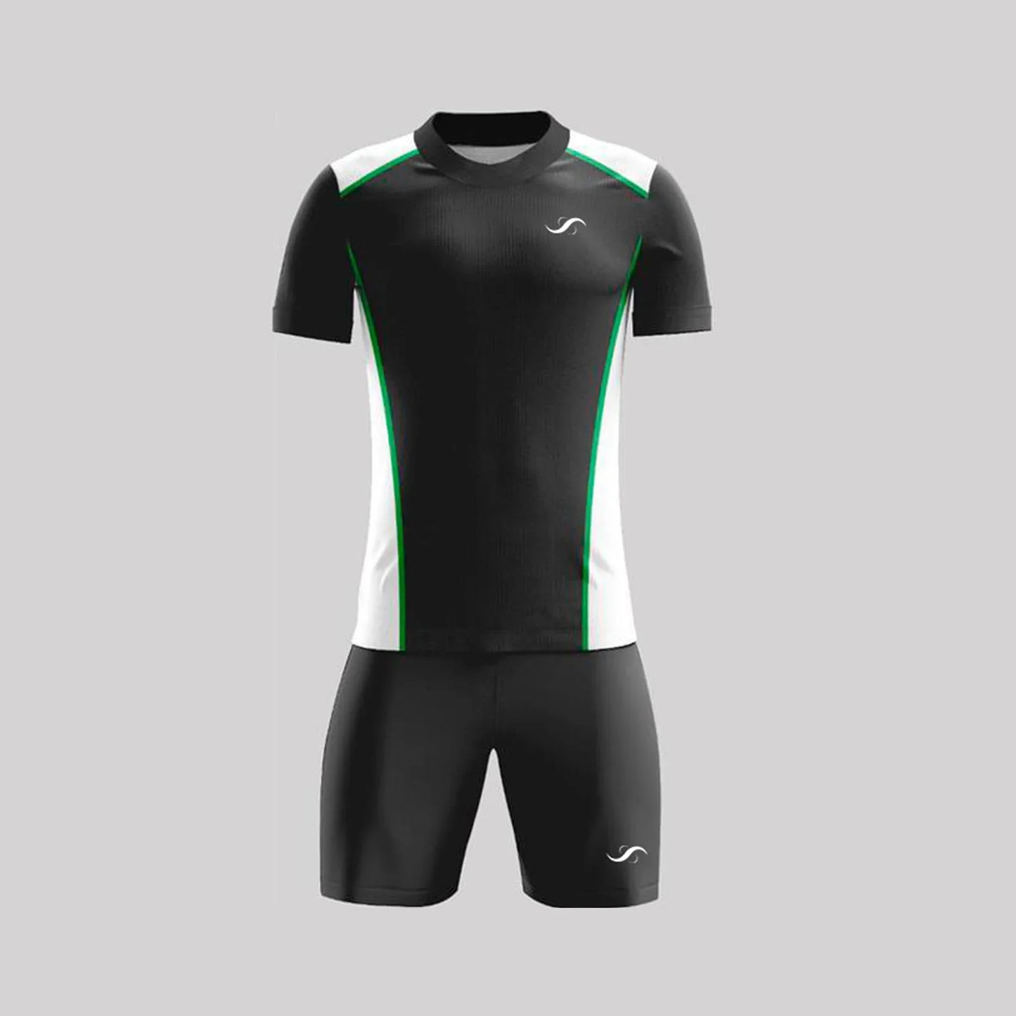 Conjunto de Pádel Negro y Verde - Sarposhop