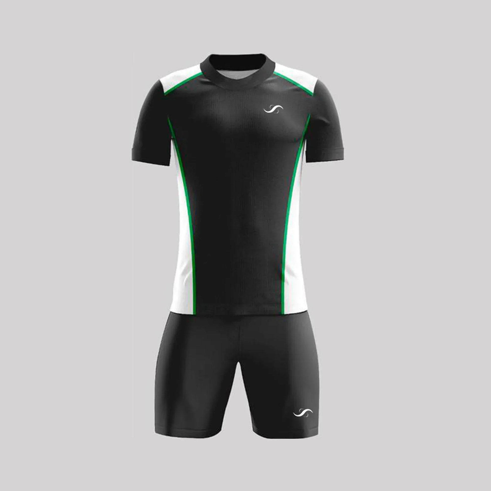 Conjunto de Pádel Negro y Verde - Sarposhop