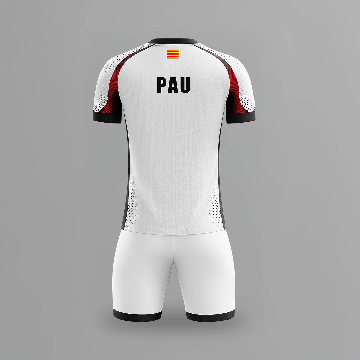 Conjunto de Pádel Blanco y Rojo