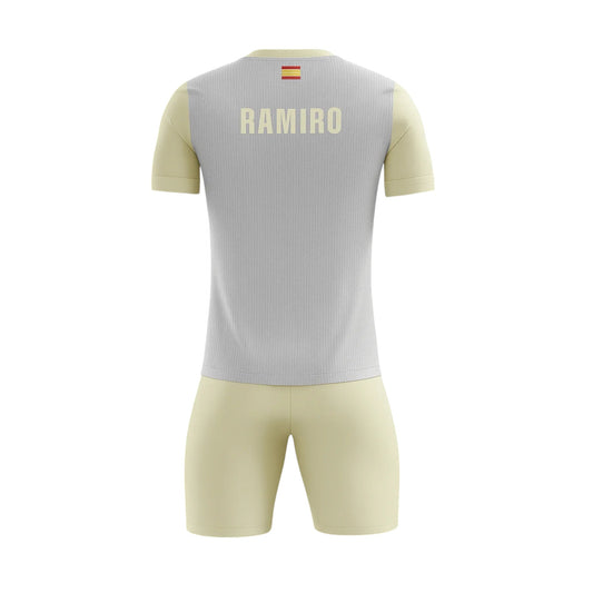 Conjunto de Pádel Gris y Beige - Sarposhop