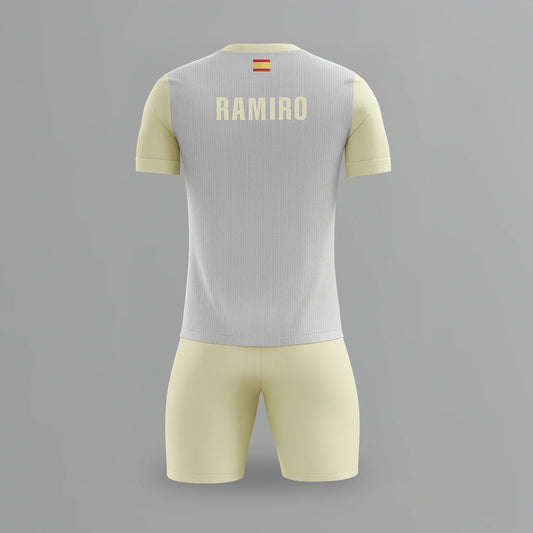 Conjunto de Pádel Gris y Beige - Sarposhop