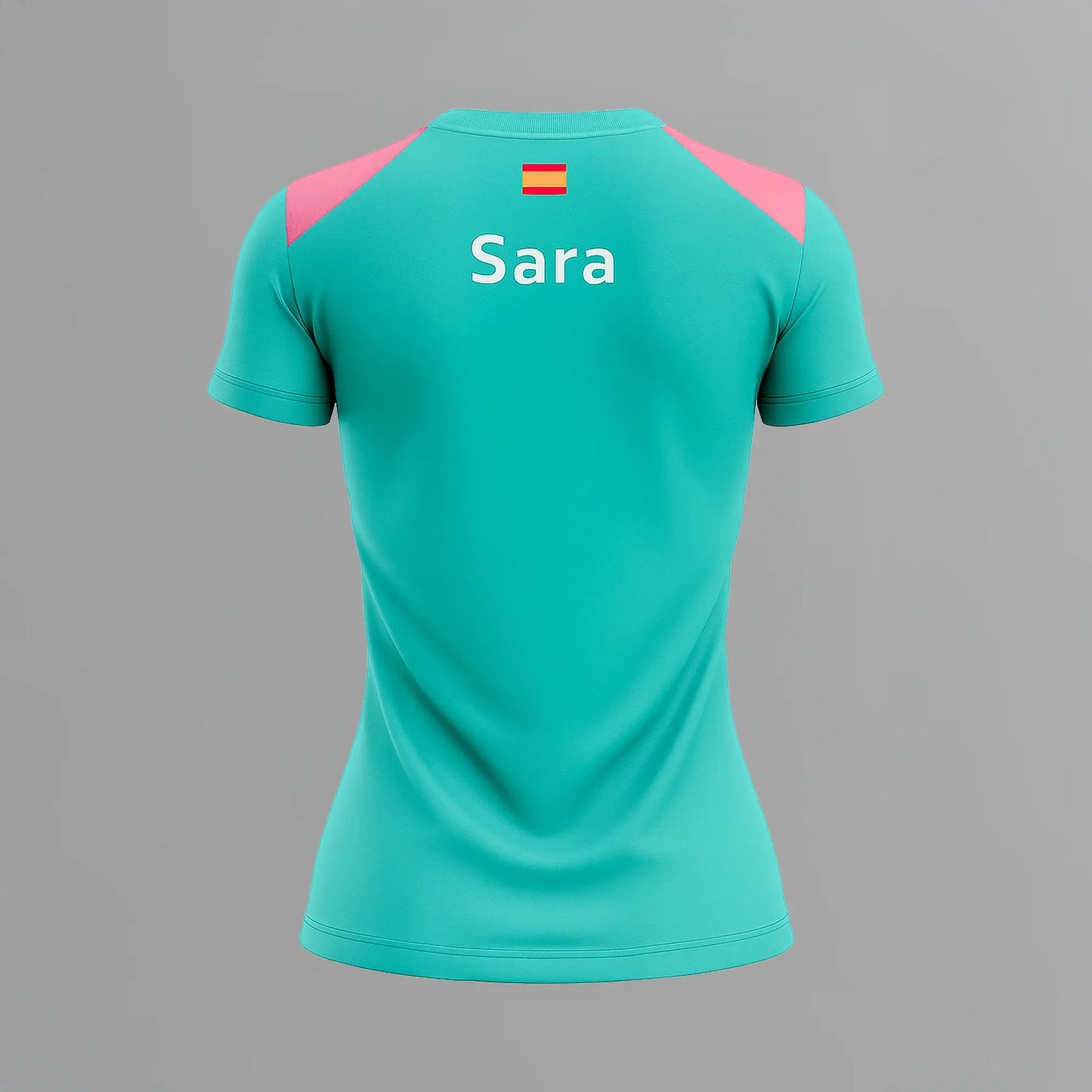 Camiseta de Pádel Mujer Azul Turquesa - Sarposhop