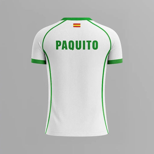 Camiseta de Pádel Blanca y Verde - Sarposhop