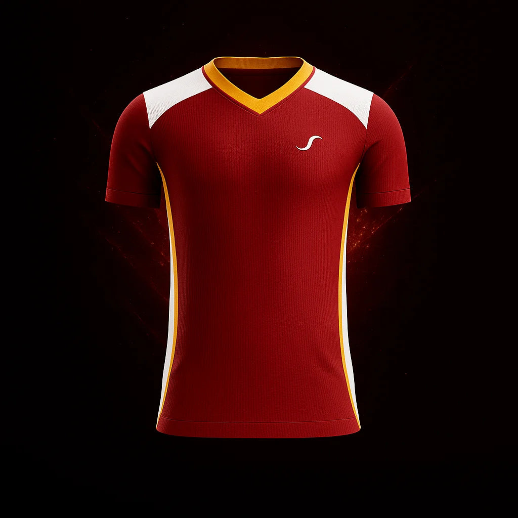 Camiseta de Pádel Burdeos