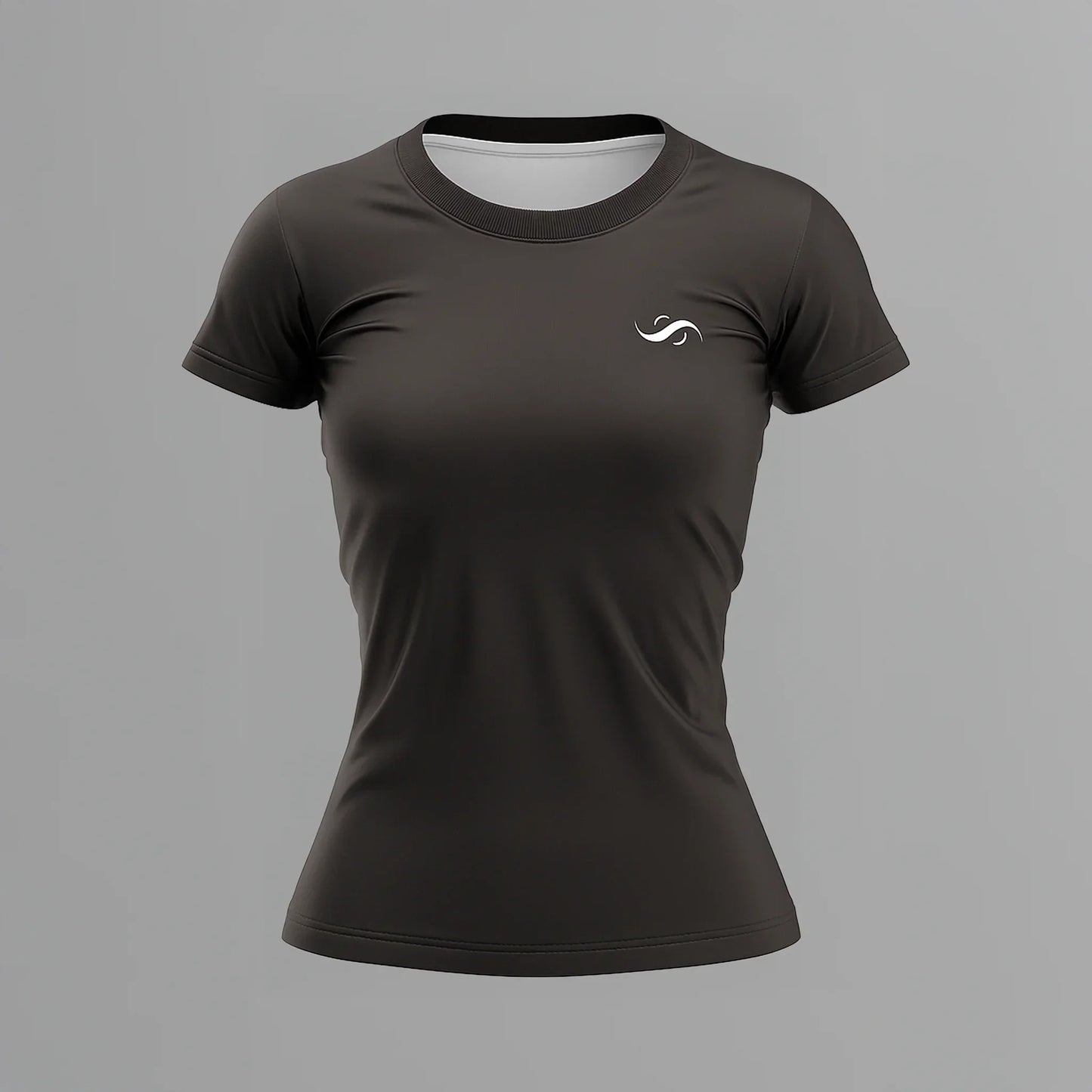 Camiseta de Pádel Mujer Negra - Sarposhop