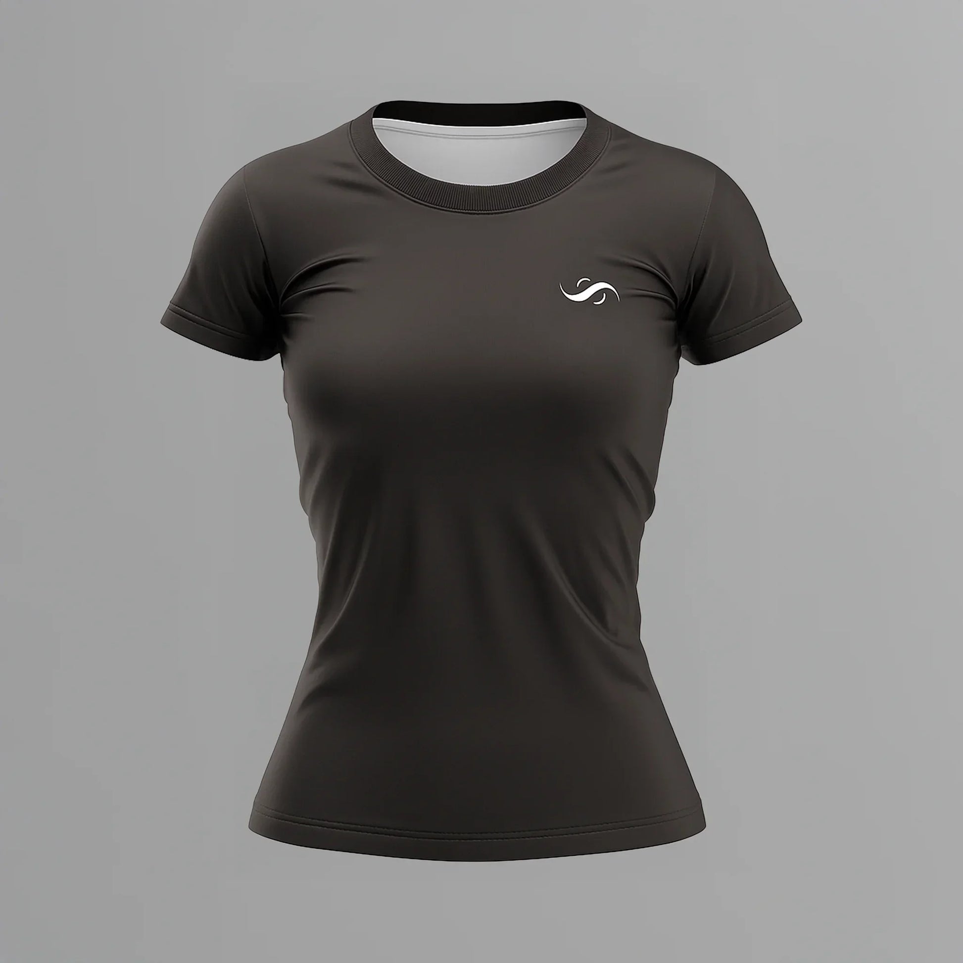 Camiseta de Pádel Mujer Negra - Sarposhop