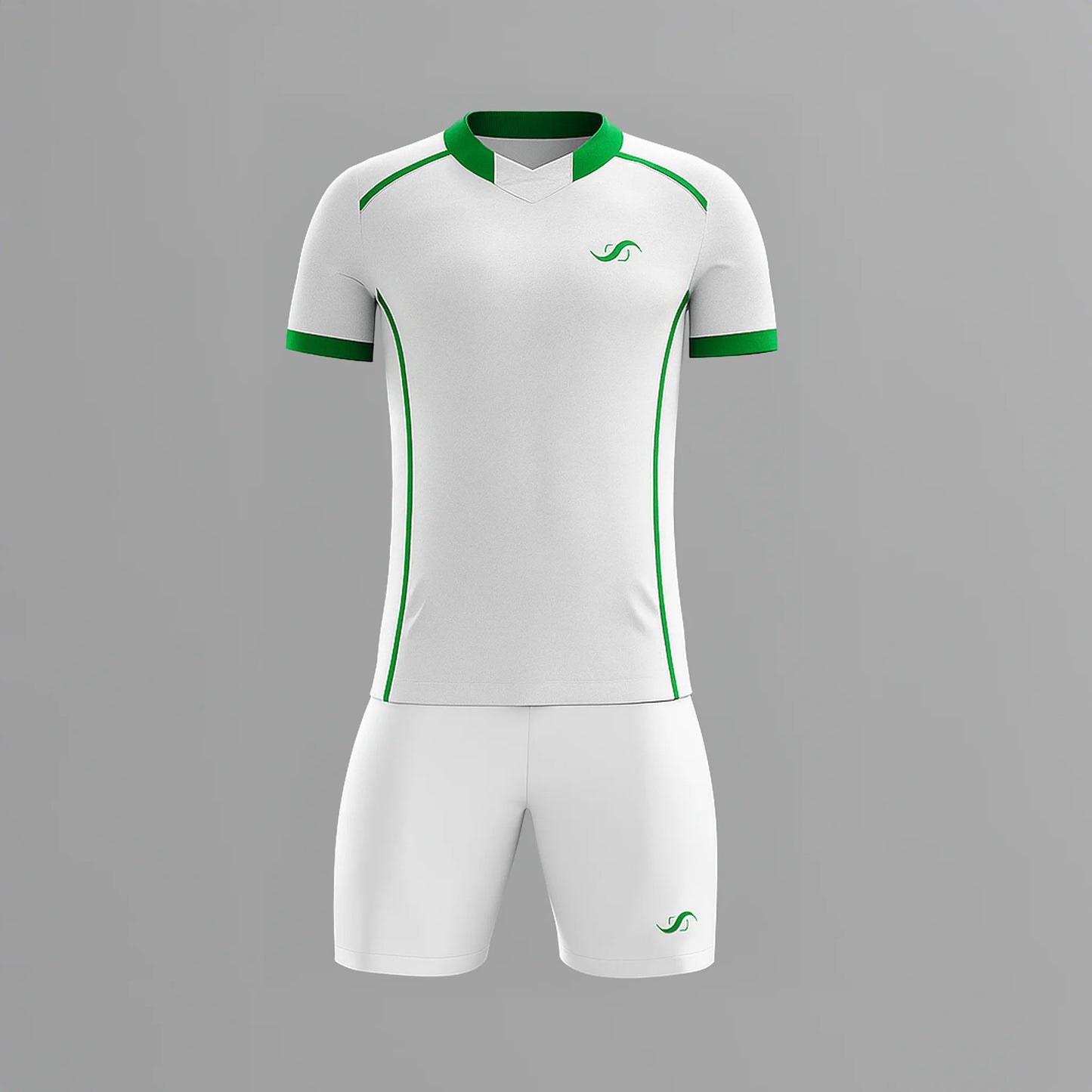 Conjunto de Pádel Blanco y Verde