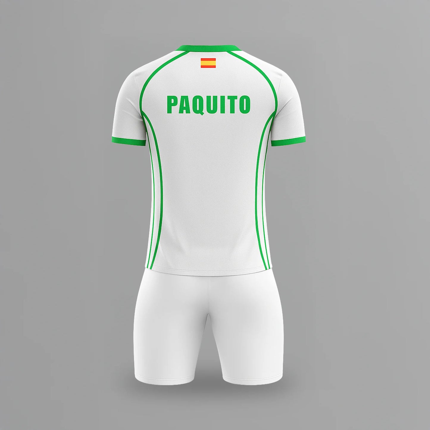 Conjunto de Pádel Blanco y Verde
