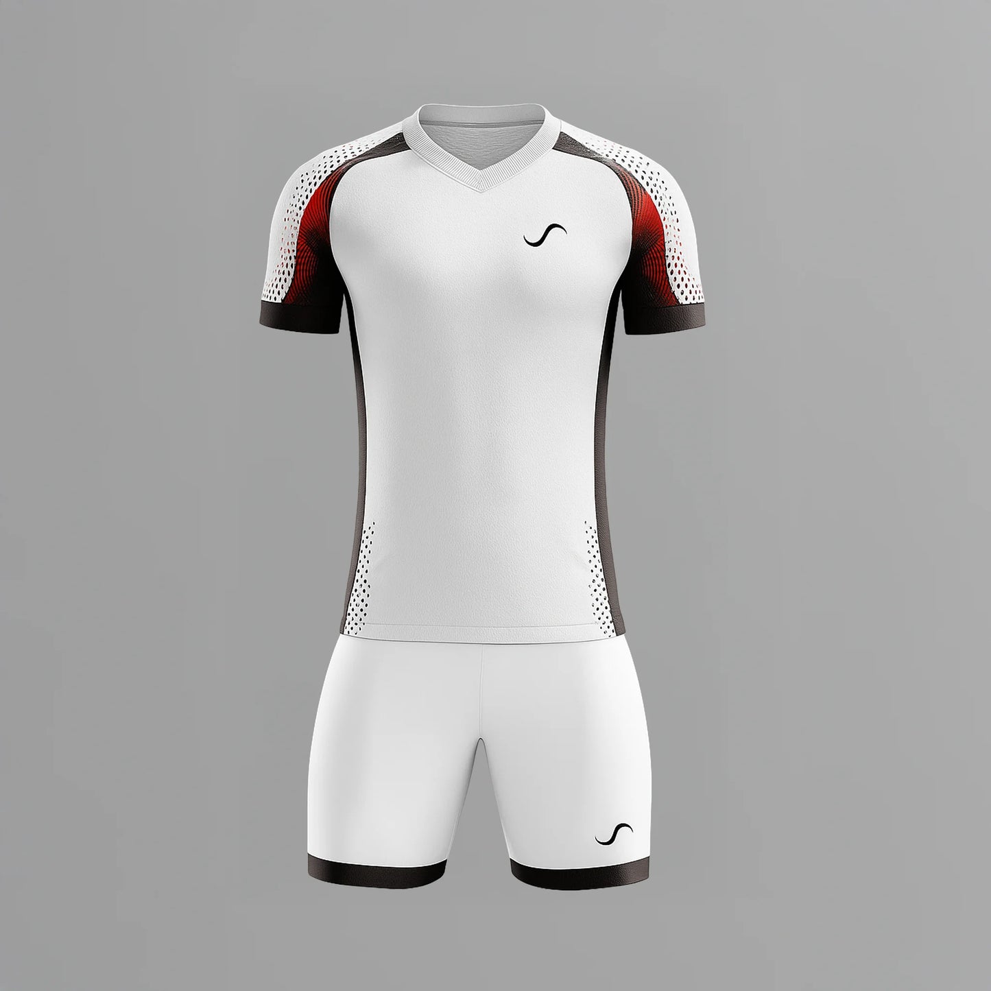 Conjunto de Pádel Blanco y Rojo