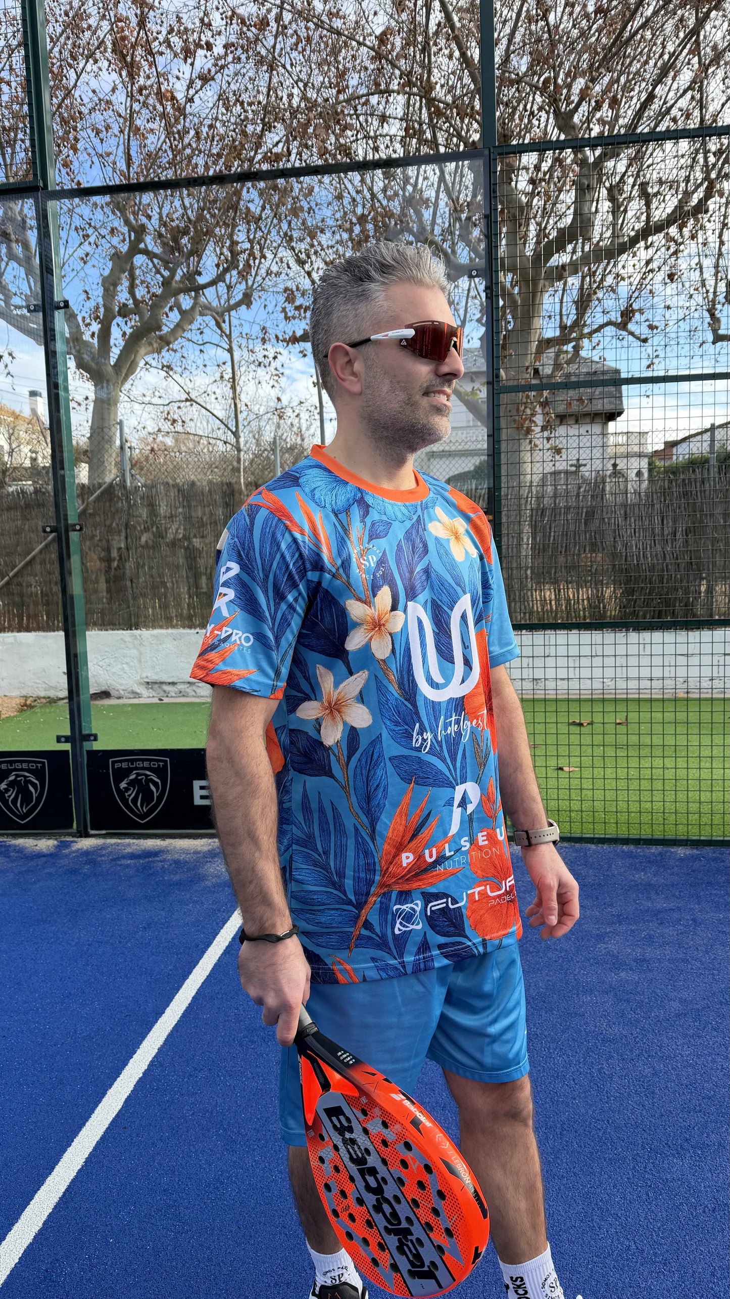 Camiseta de Pádel Estampado Floral - Edición Especial "Somos Padel" - Sarposhop