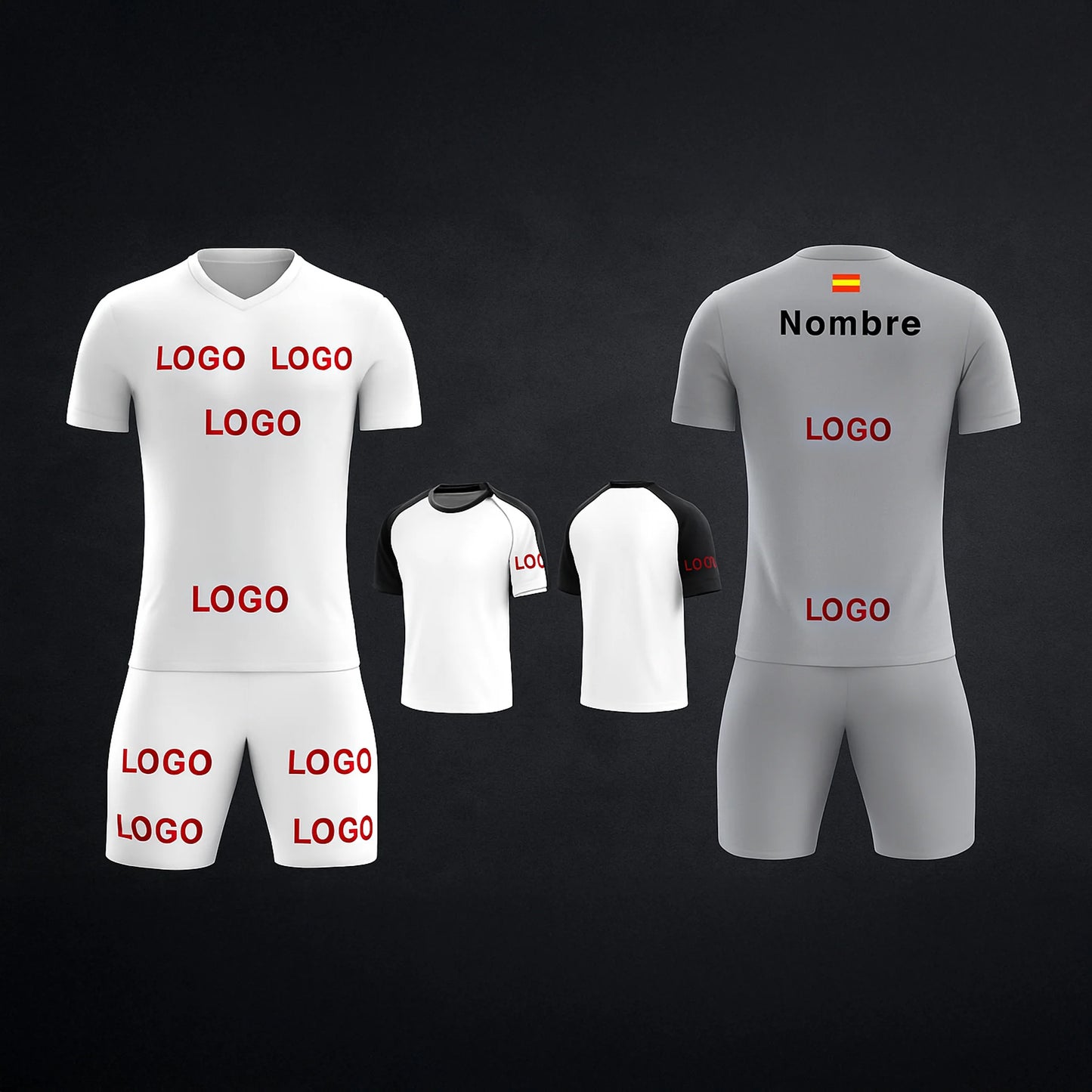 Camiseta de Pádel Blanca y Verde