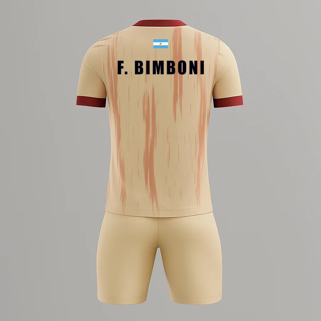 Equipación de Pádel Personalizada Arena y Granate - Sarposhop