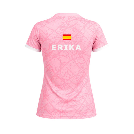 Camiseta de Pádel Mujer - Blush Bloom - Sarposhop