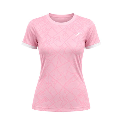Camiseta de Pádel Mujer - Blush Bloom - Sarposhop