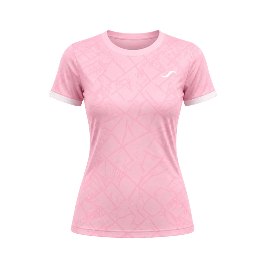 Camiseta de Pádel Mujer - Blush Bloom - Sarposhop