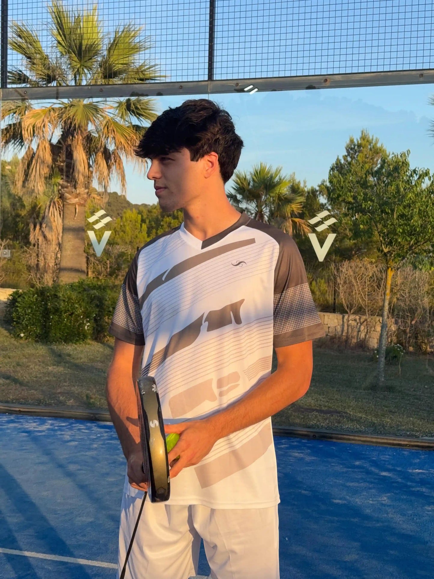 Camiseta de Pádel Hombre - Olive Line - Sarposhop