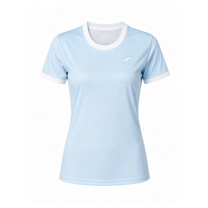 Camiseta de Pádel Mujer - Sky Blue - Sarposhop