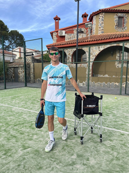 Camiseta de Pádel Hombre - Turquesa - Sarposhop