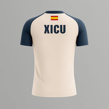 Camiseta de Pádel Beige