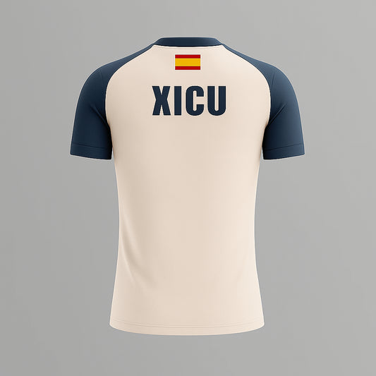 Camiseta de Pádel Beige