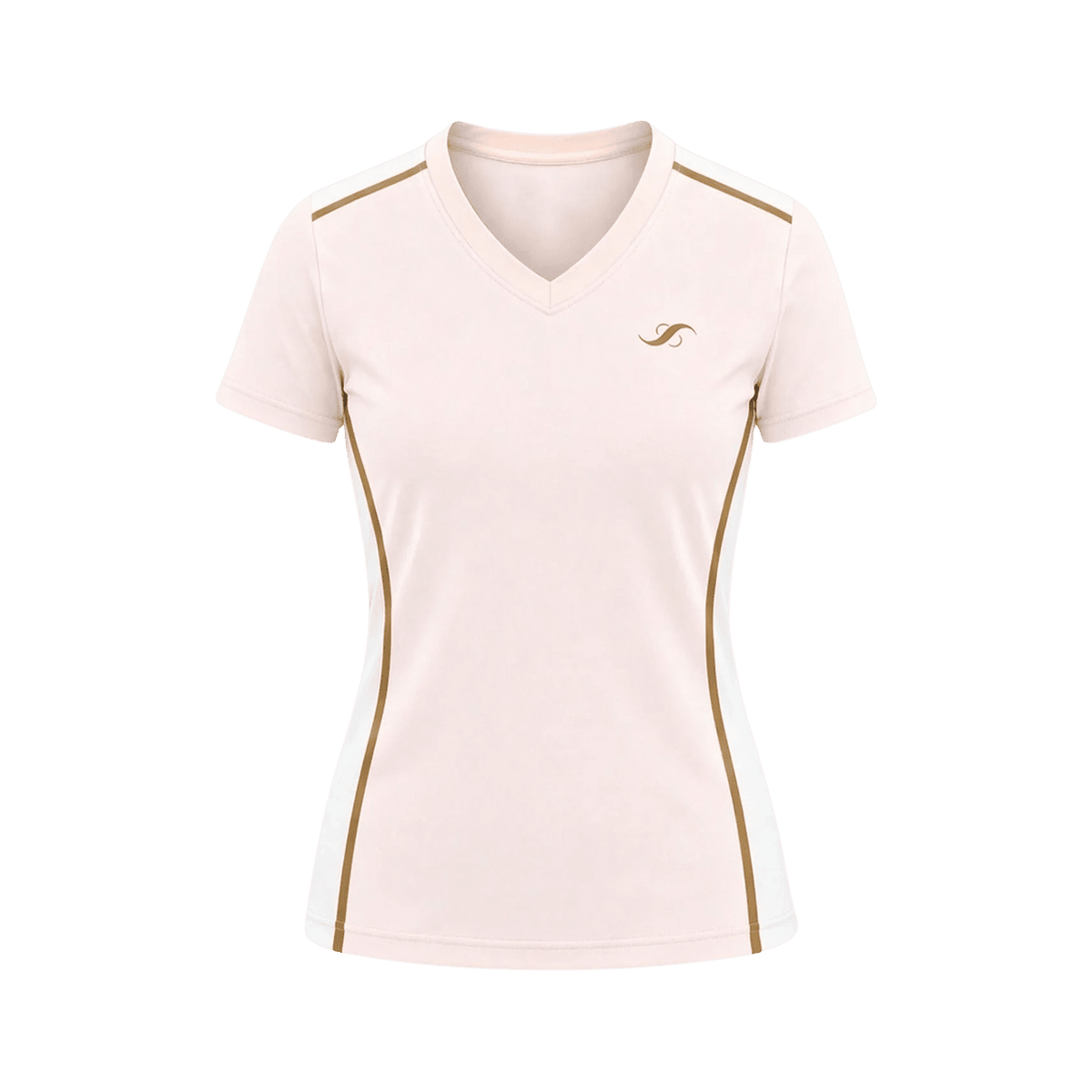 Camiseta de Pádel Mujer - Blanco Rosé - Sarposhop