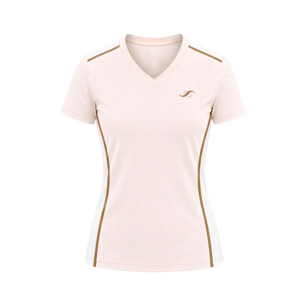 Camiseta de Pádel Mujer - Blanco Rosé - Sarposhop