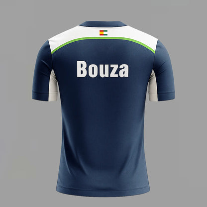 Camiseta de Pádel Azul Marino y Blanca