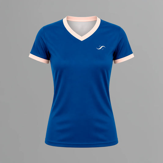 Camiseta de Pádel Mujer Azul - Sarposhop