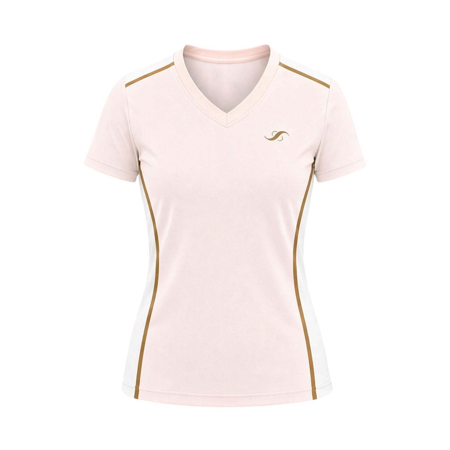 Camiseta de Pádel Mujer - Blanco Rosé - Sarposhop