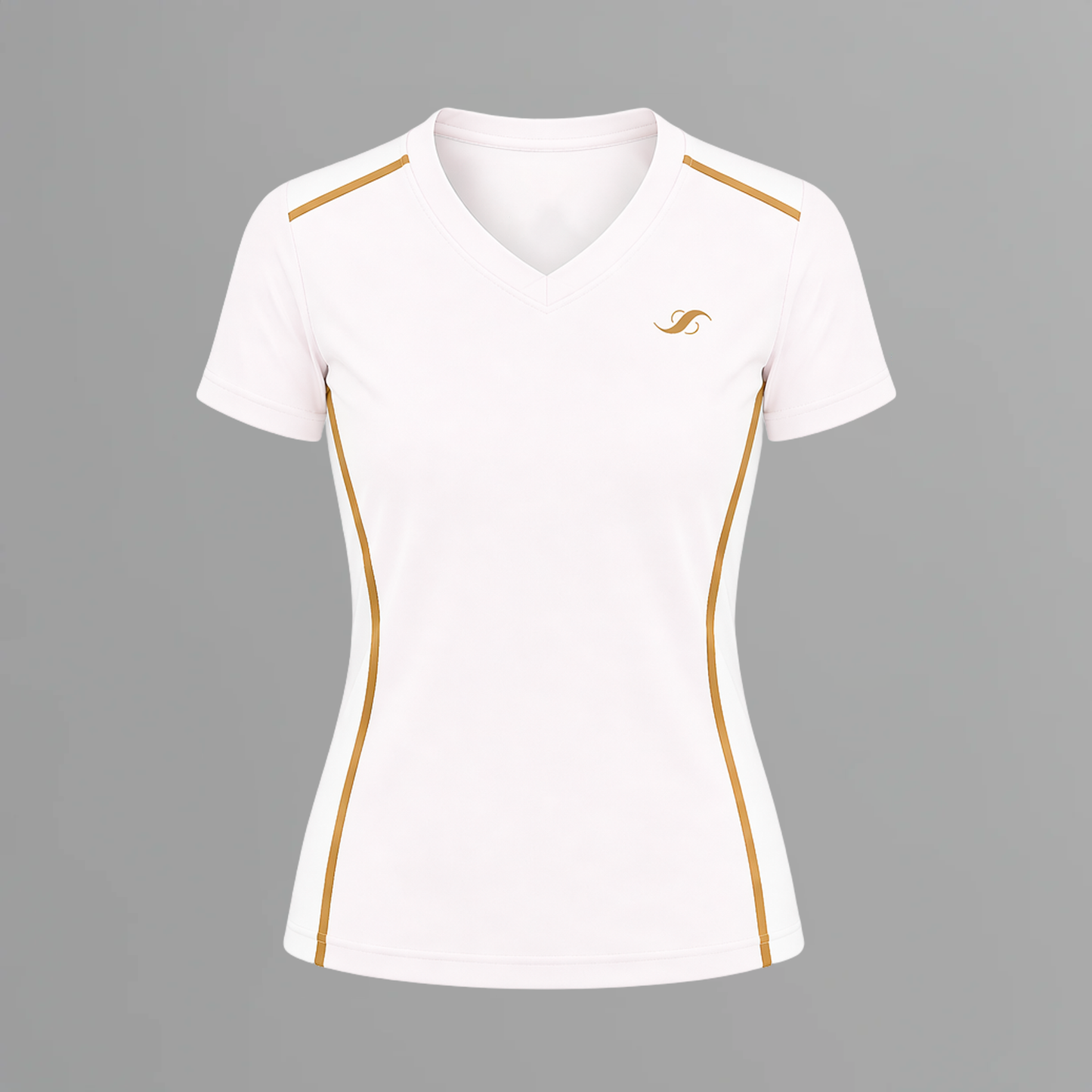 Camiseta de Pádel Mujer Blanco Rosé - Sarposhop