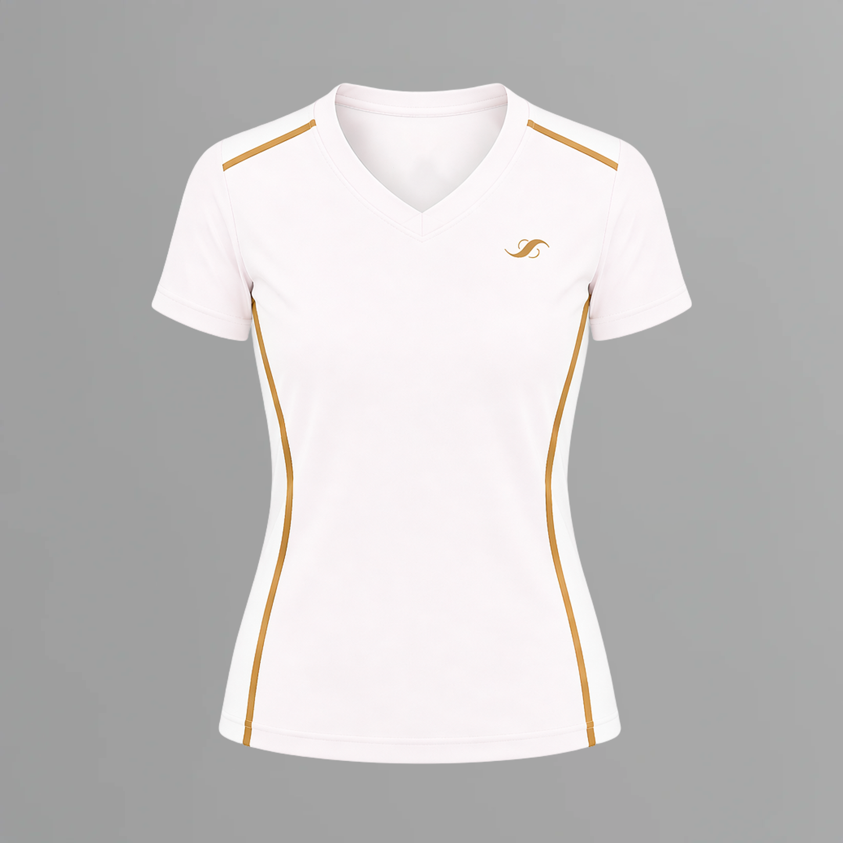 Camiseta de Pádel Mujer Blanco Rosé - Sarposhop