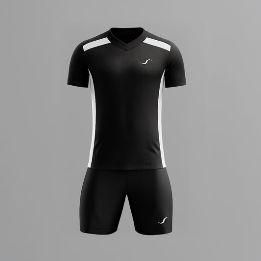 Conjunto de Pádel Negro y Blanco