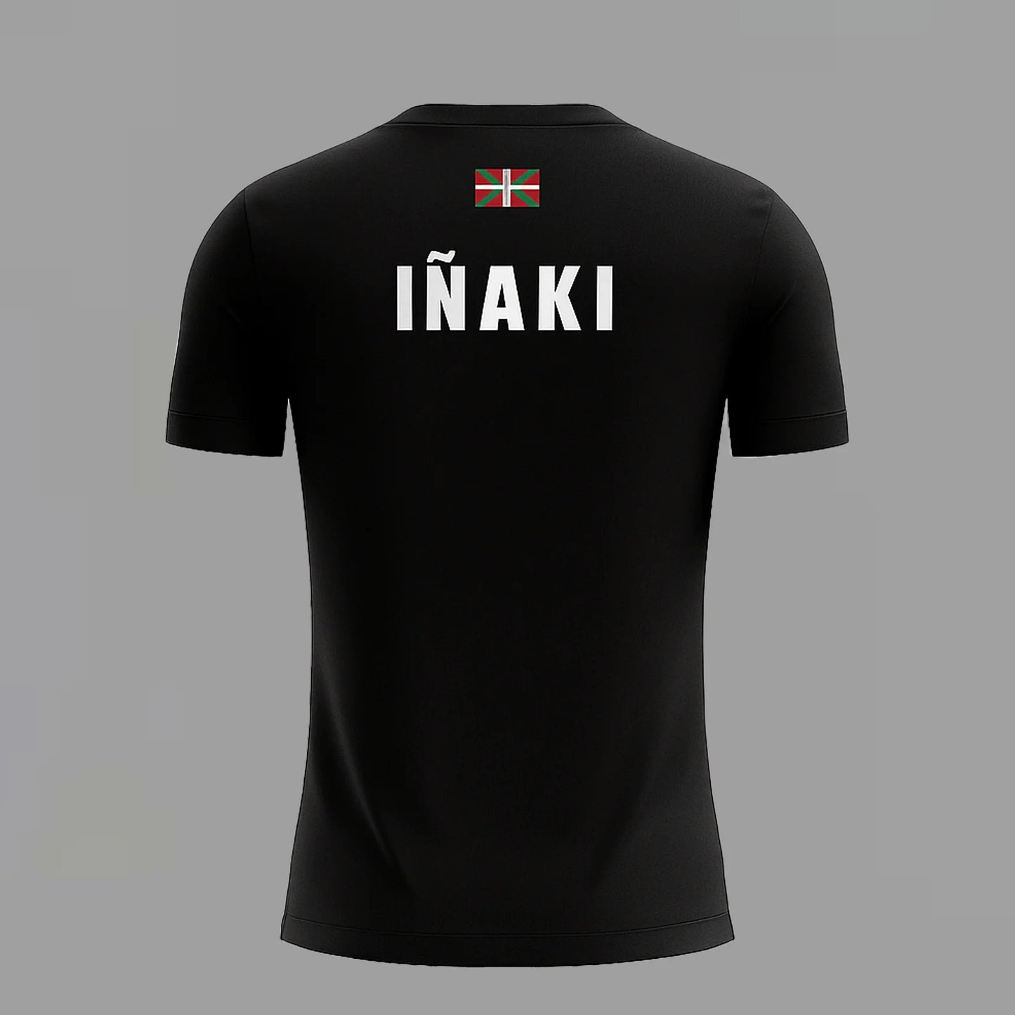 Camiseta de Pádel Negra y Gris