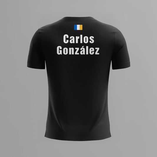 Camiseta de Pádel Negra