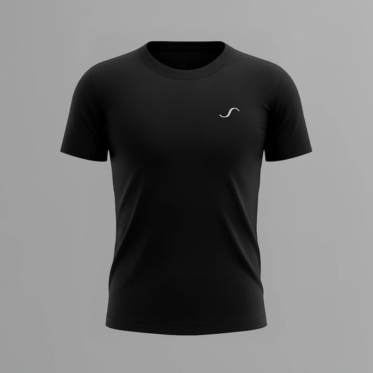 Camiseta de Pádel Negra