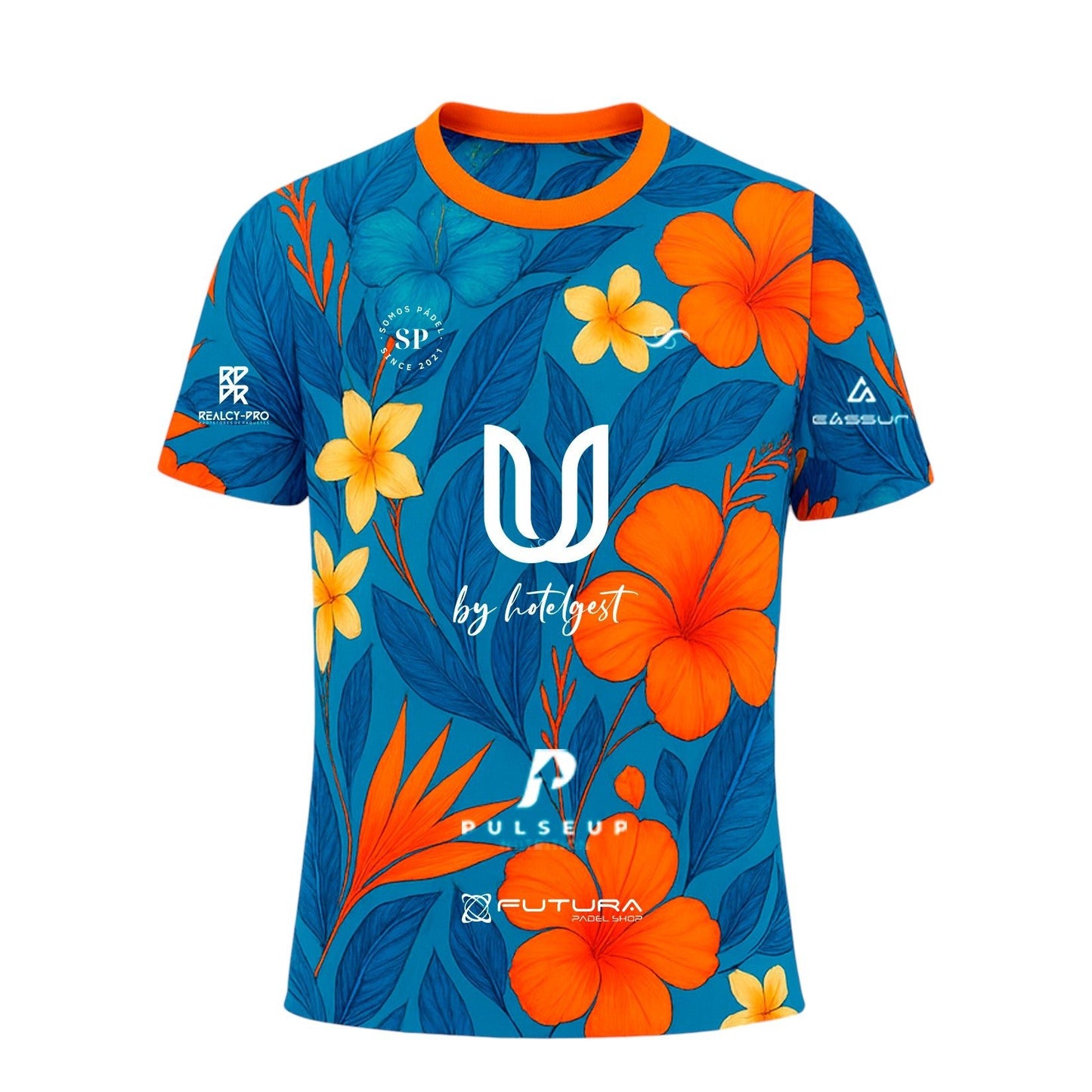 Camiseta de Pádel Estampado Floral - Edición Especial "Somos Padel" - Sarposhop