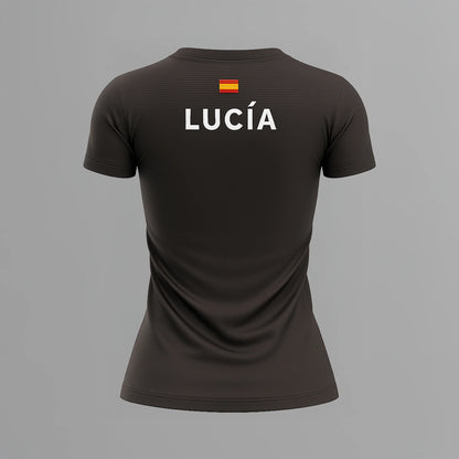 Camiseta de Pádel Mujer Negra