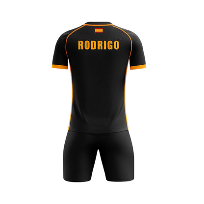 Conjunto de Pádel Negro y Naranja - Sarposhop