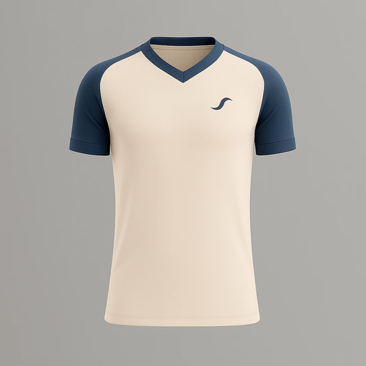 Camiseta de Pádel Beige