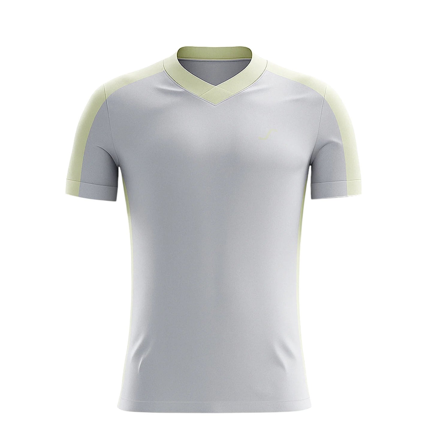 Camiseta de Pádel Gris y Amarilla Personalizada - Sarposhop