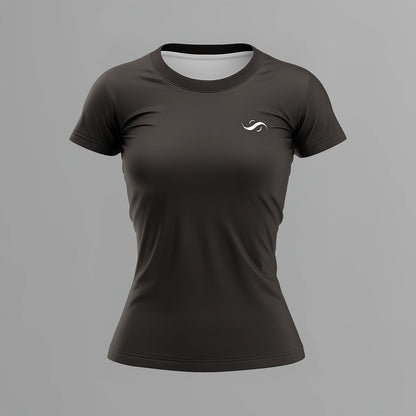 Camiseta de Pádel Mujer Negra