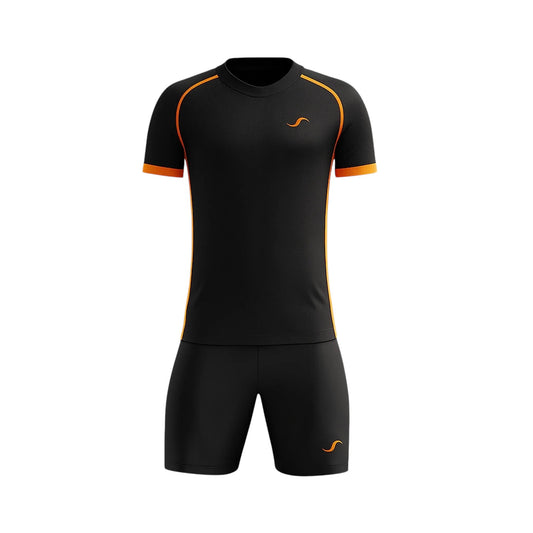 Conjunto de Pádel Negro y Naranja - Sarposhop