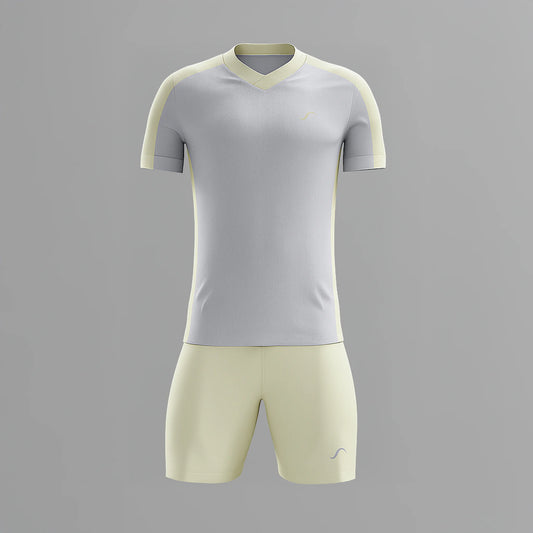 Conjunto de Pádel Gris y Beige