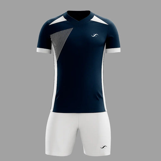 Conjunto de Pádel Azul Marino y Blanco