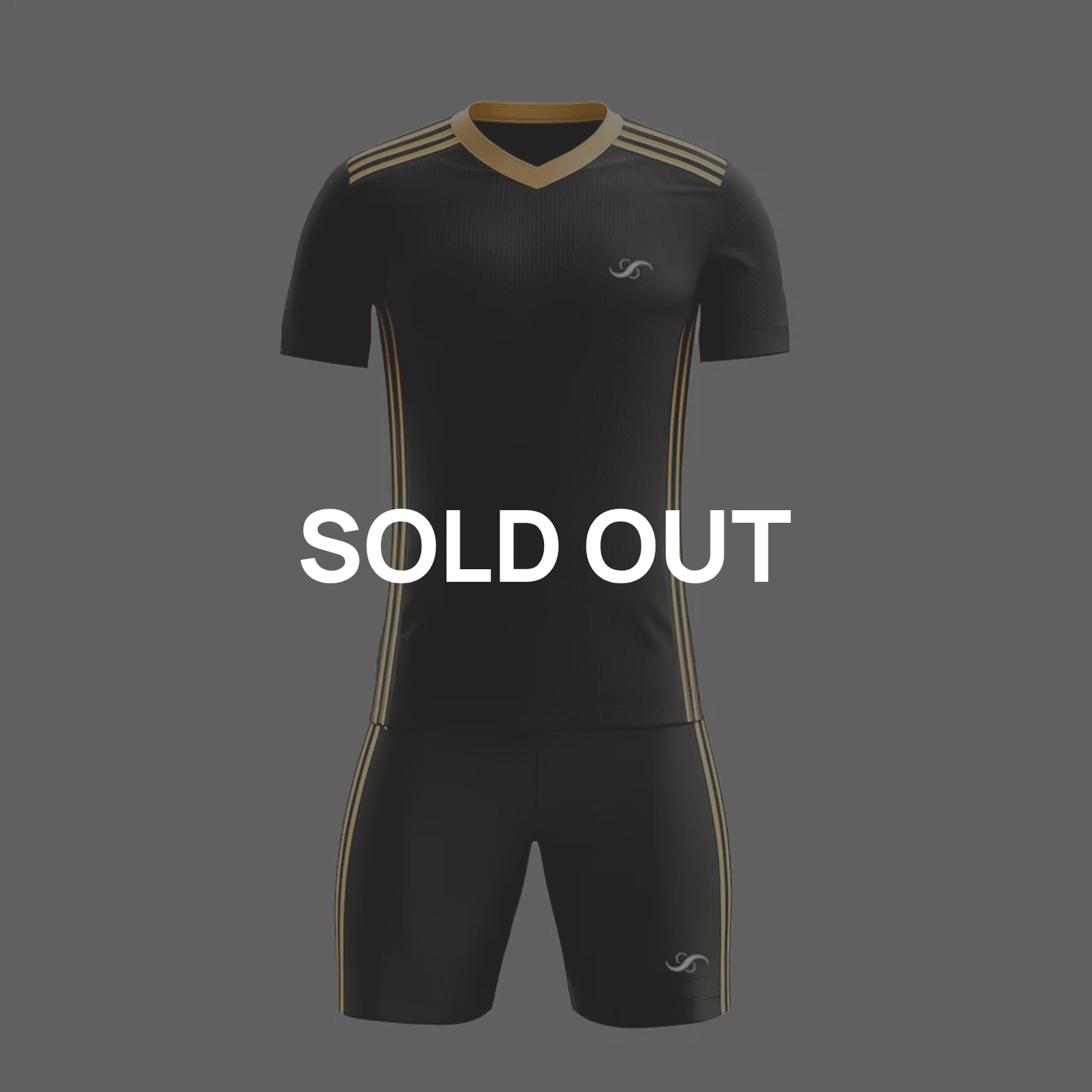 Conjunto de Pádel Negro y Amarillo Líneas